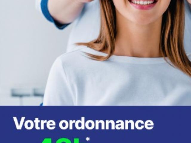 ORDONNANCE DE LUNETTES EN 48H AVEC NOTRE OPHTALMOLOGISTE PARTENAIRE