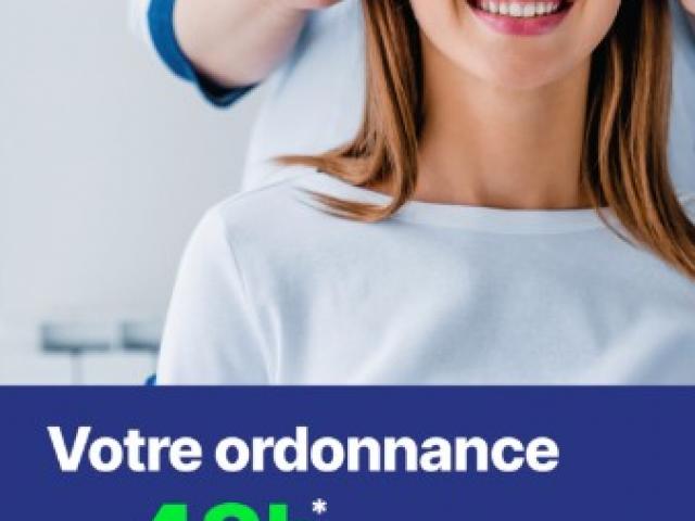 ORDONNANCE DE LUNETTES EN 48H AVEC NOTRE OPHTALMOLOGISTE PARTENAIRE